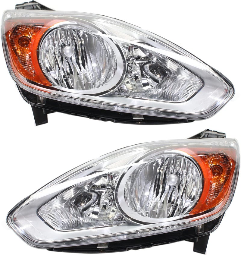 Garage-Pro Car Headlight Assembly for 2013-2016 Ford C-Max, Set of 2, Halogen