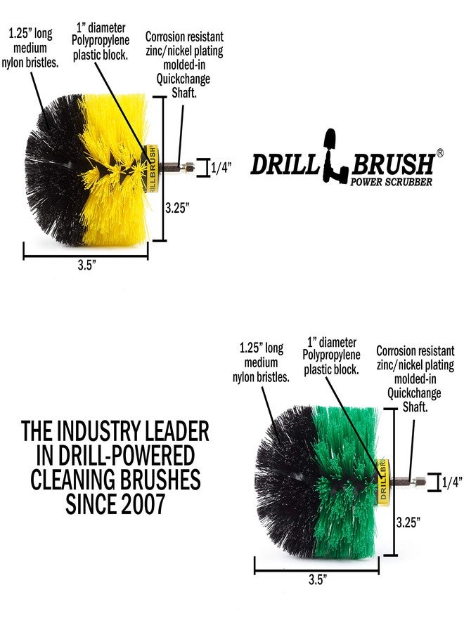 Drillbrush Kitchen Accessories - Pots and Pans Set - Spin Brush Kit - Grout Cleaner - Cleaning Supplies - Bathroom Accessories - Soap Scum, Hard Water Stains, Mineral Deposits, Calcium Build-up, Rust Stains - Image 4