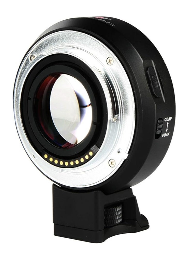 فيلتروكس VILTROX EF-E II 0.71x محول تركيب العدسة لعدسة Canon EF-Mount لاختيار كاميرات Sony E-Mount  - Image 5