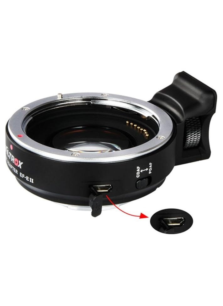 فيلتروكس VILTROX EF-E II 0.71x محول تركيب العدسة لعدسة Canon EF-Mount لاختيار كاميرات Sony E-Mount  - Image 2