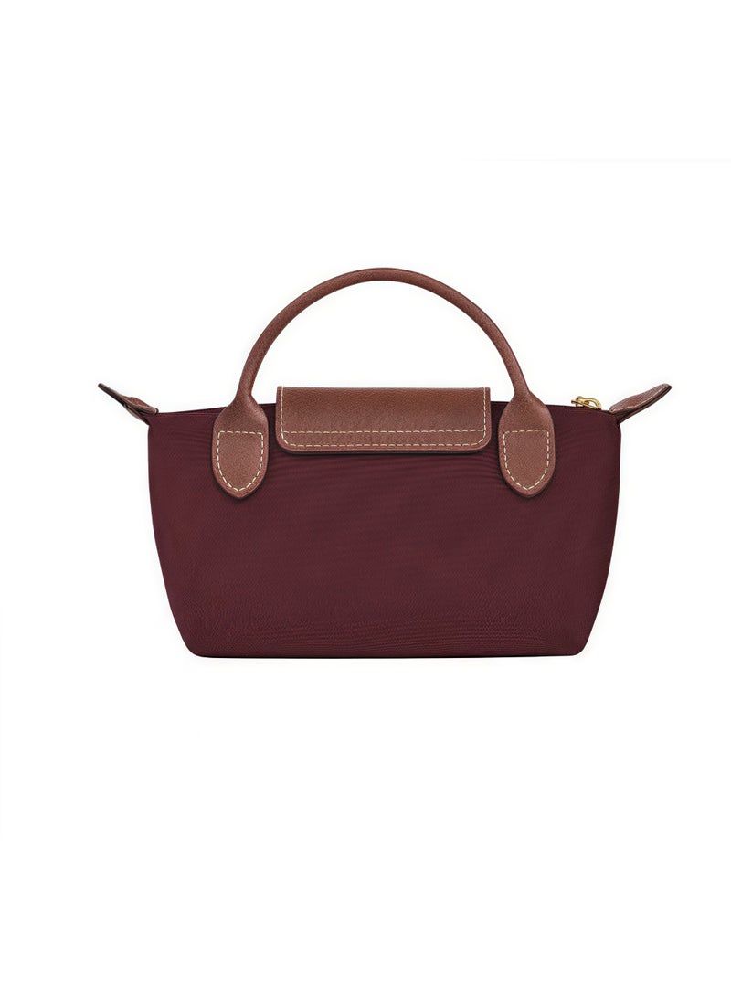 Longchamp Women's Mini handbag,Crossbody Bags,Shoulder Bag Shoulder strap with buckle,Claret Classic Style - Image 5