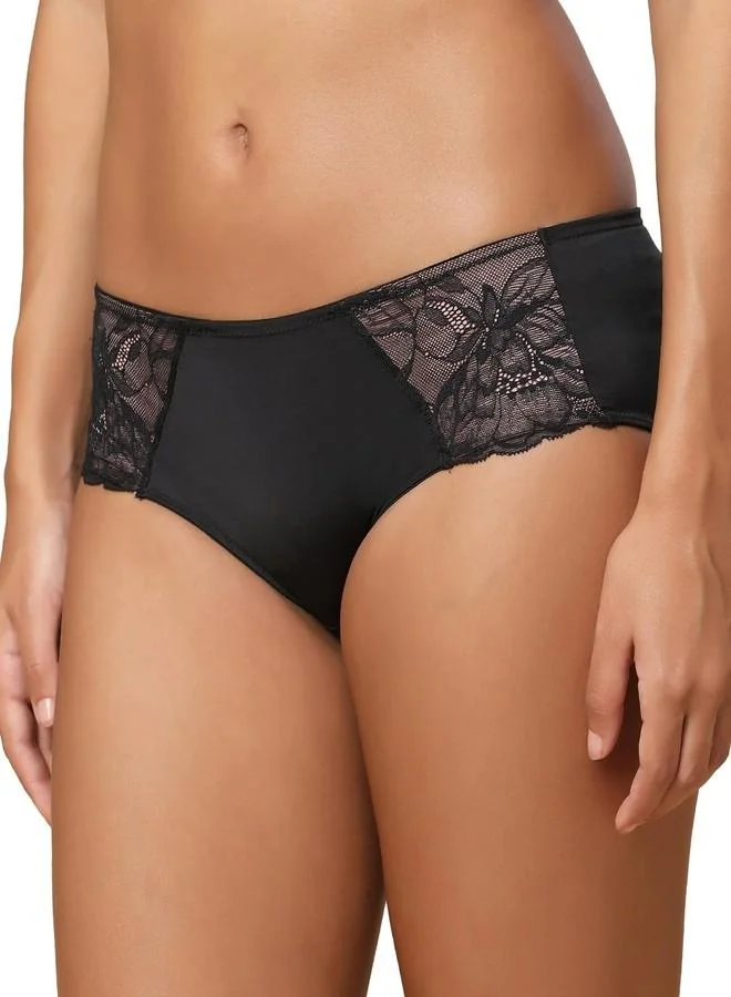 ترايامف Triumph Women's Polyamide Classic Solid Hipster Panties (Pack of 1) (756I586_Black