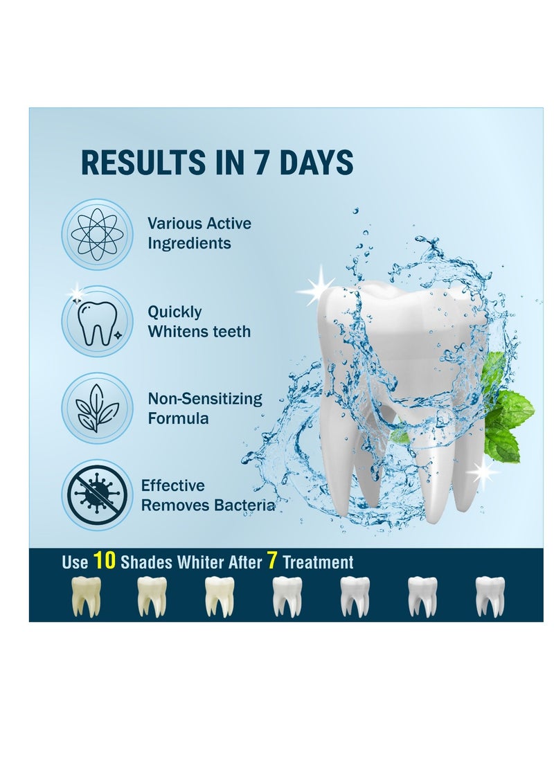 Olira Organics - V34+PAP Teeth Whitening Strips Advanced Formula - 20 piece - Image 1