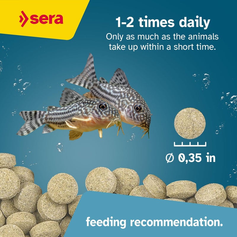 Sera Viformo Pleco Tabs Fish Food - 250 ml for Bottom Feeders - Image 4