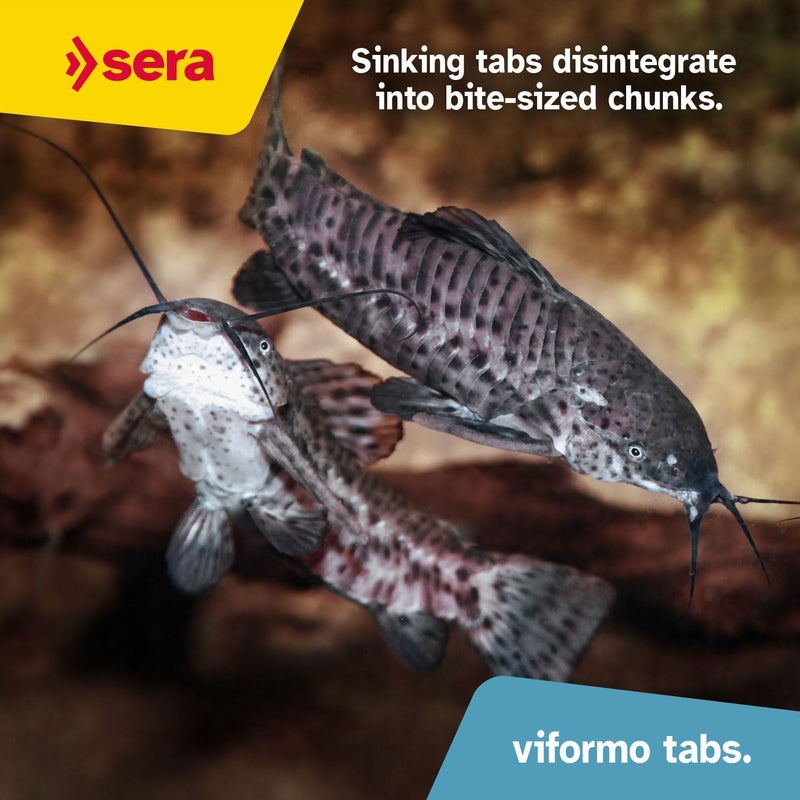Sera Viformo Pleco Tabs Fish Food - 250 ml for Bottom Feeders - Image 5