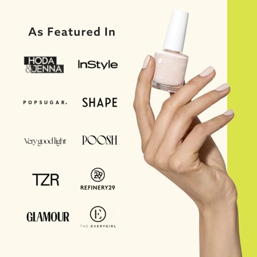 Dazzle Dry Mini Kit 4 Step System - At First Blush - A pale, subtle off-white pink. Full coverage cream. (5 Piece Kit / 5 Manicures) - Image 5