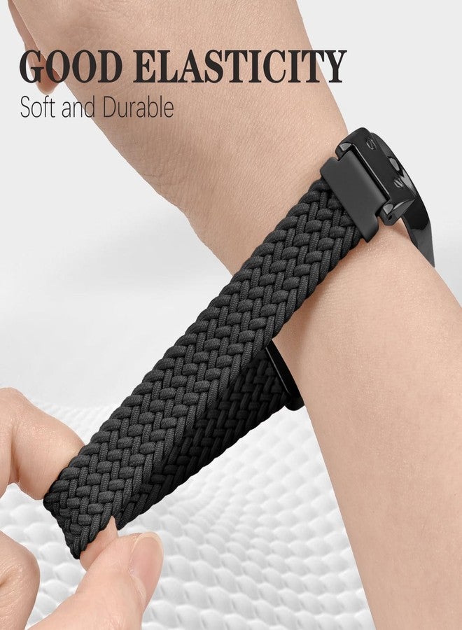 Bolesi Wristband Compatible with Plaud NotePin S/NotePin AI Voice Recorder,Metal Protective Case Soft Stretchy Breathable Nylon Magnetic Clasp Strap for Plaud NotePin Voice Recorder Accessory - Image 4