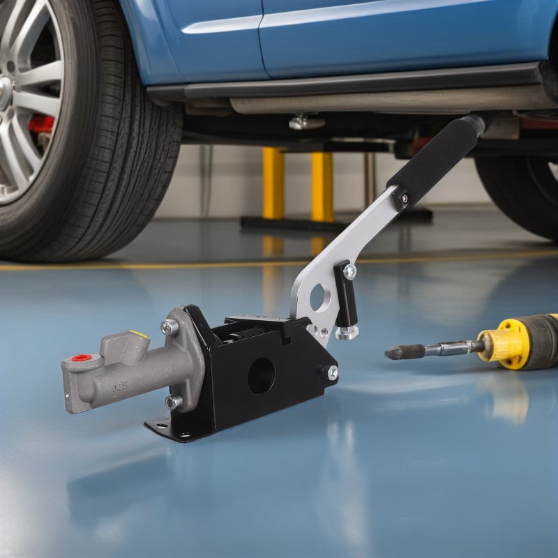 🚗 ذراع فرملة يدوية هيدروليكية لمركبات التحكم في الانزلاق تصميم مريح باللون الأسود مجموعة واحدة - Image 2