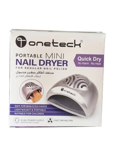 Onetech Mini Nail Dryer Fan DR300 - Portable and Efficient Nail Drying Solution