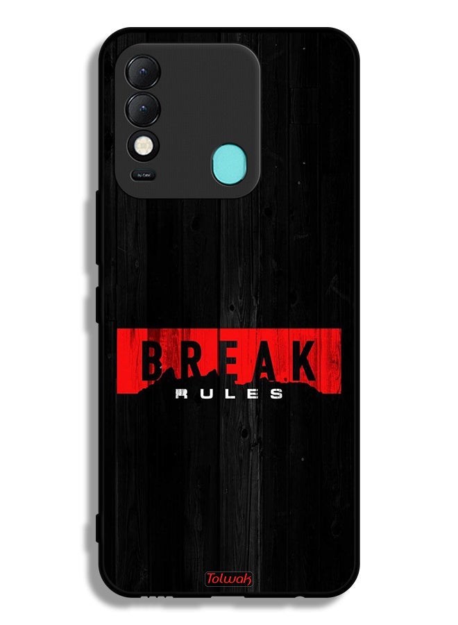 Tolwak Tecno Spark 8 Protective Case Cover Break Rules - Image 2