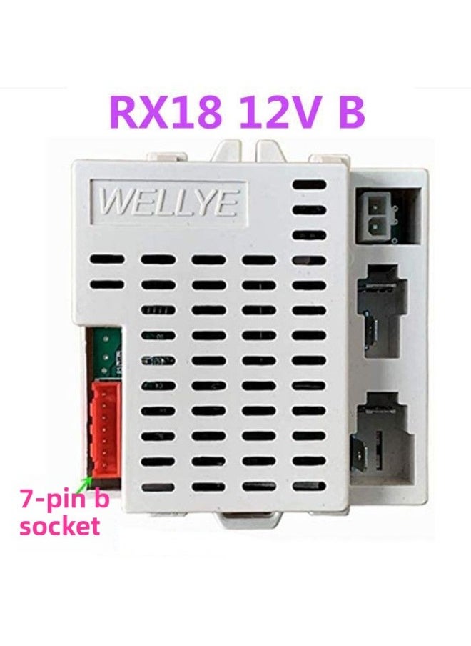 Generic Beria Children's Electric Car 2.4G Frequency Remote Control WEELYE Circuit Board WELLYE Control Receiver-Color:RX4712VFCCE Receiver  - Image 5
