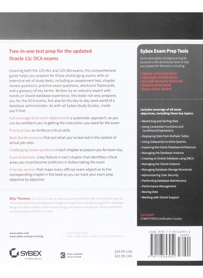 null - OCA: Oracle Database 12c Administrator Certified Associate Study Guide: Exams 1Z0-061 and 1Z0-062 - Image 1