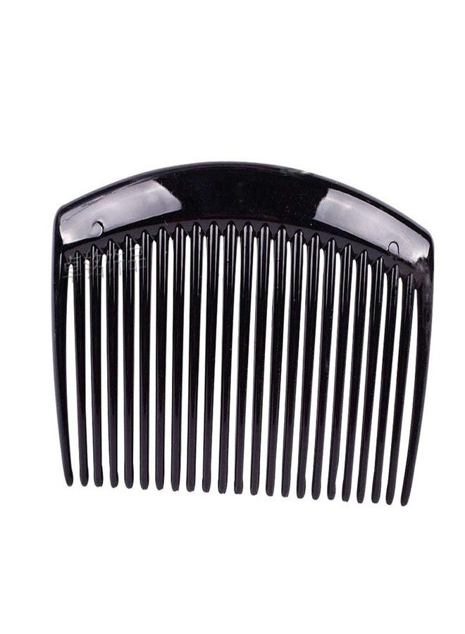 Suoirblss 4 PCS Plastic Hair Comb Hair Clip Clamp Side Hair Comb Women Men Girls Bridal Wedding Veil Comb for Fine Hair Hair Accessory (3.35 inches 23 teeth) - Image 4