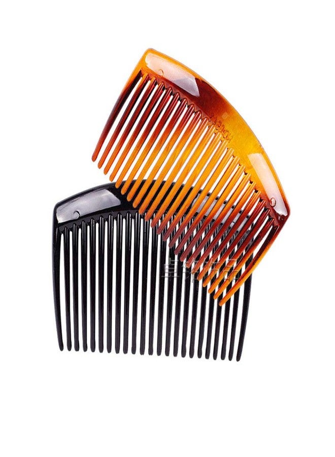 Suoirblss 4 PCS Plastic Hair Comb Hair Clip Clamp Side Hair Comb Women Men Girls Bridal Wedding Veil Comb for Fine Hair Hair Accessory (3.35 inches 23 teeth) - Image 5