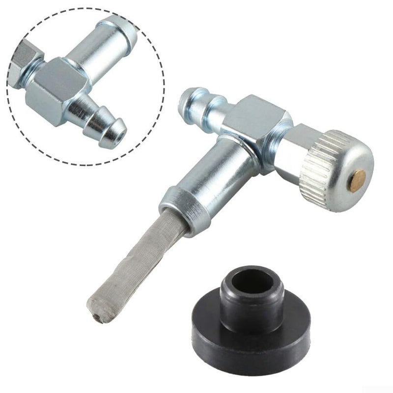 Fuel Gas Tank Grommet and Shut Off Valve Size B for Generator Riding Mower Snow Blower - Image 4