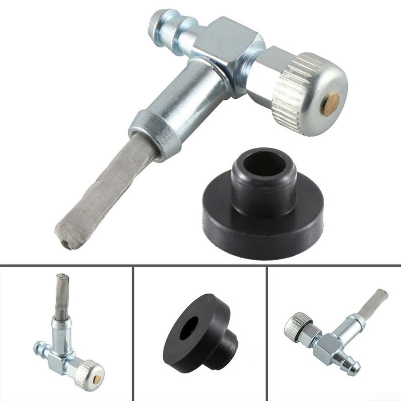 Fuel Gas Tank Grommet and Shut Off Valve Size B for Generator Riding Mower Snow Blower - Image 5