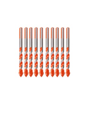 10Pcs Ceramic Tile Drill Bit Set for Tile Brick Glass Plastic and Wood Concrete Drill Bit - 6mm - pzsku/Z15AD6EC45E5B958405CDZ/45/1746625368/0be88e70-4587-4474-adf1-8779af2657a2
