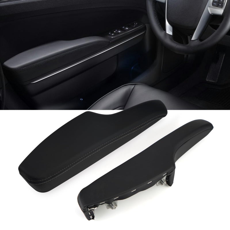 Donpida Inner Door Armrest Front Left Driver And Right Passenger Side Compatible with Dodge Charger 20112023 And Chrysler 300 20112023 Replaces 1WK37DX9AB Black