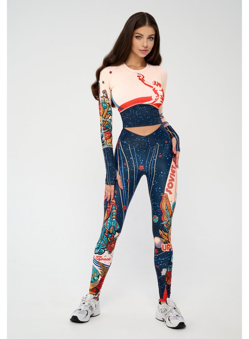 Bona Fide Premium Quality Leggings for Women with Unique Design and Push Up - High Waisted Tummy Control Legging - Image 4