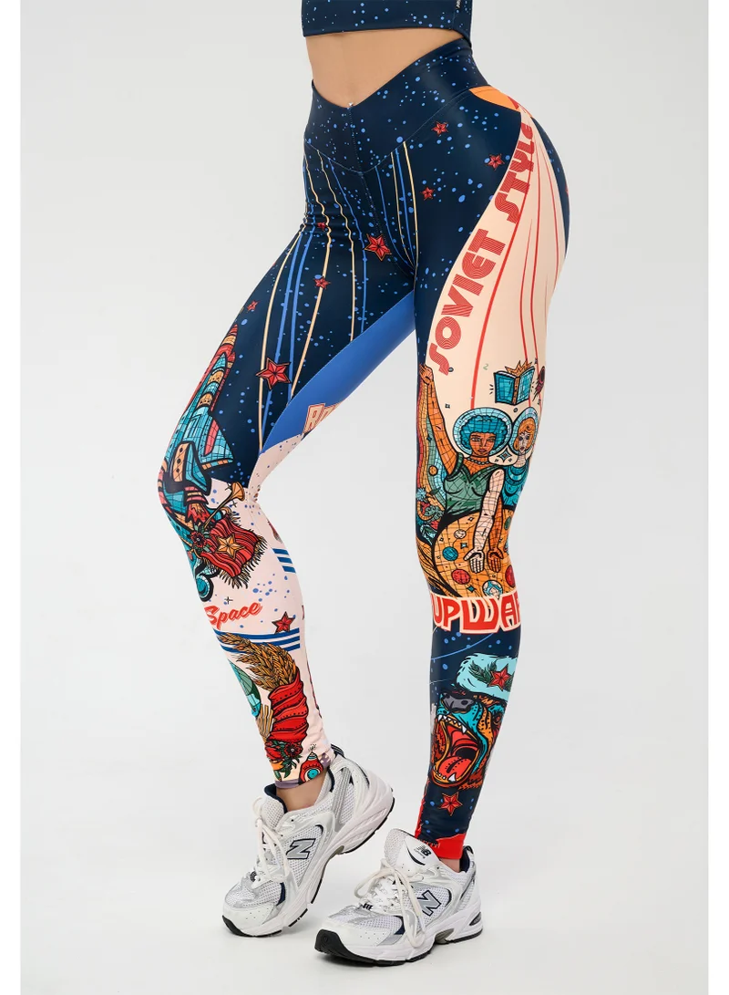 Bona Fide Premium Quality Leggings for Women with Unique Design and Push Up - High Waisted Tummy Control Legging