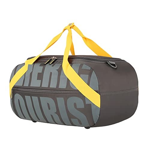 American Tourister PIXO DFL 52CM 01 Grey/Yellow, Detachable & Adjustable Shoulder Strap - Image 4