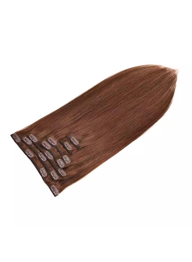 Bluejw Real Hair Wig Women's Wig Clip Hair Seven-Piece Set Real Hair Clip In Human Hair - Image 5