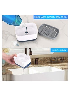 MARK STORE Kitchen Soap Dispenser with Sponge Holder, Newest 2-in-1 Countertop Soap Pump Dispenser for Kitchen  - Image 5