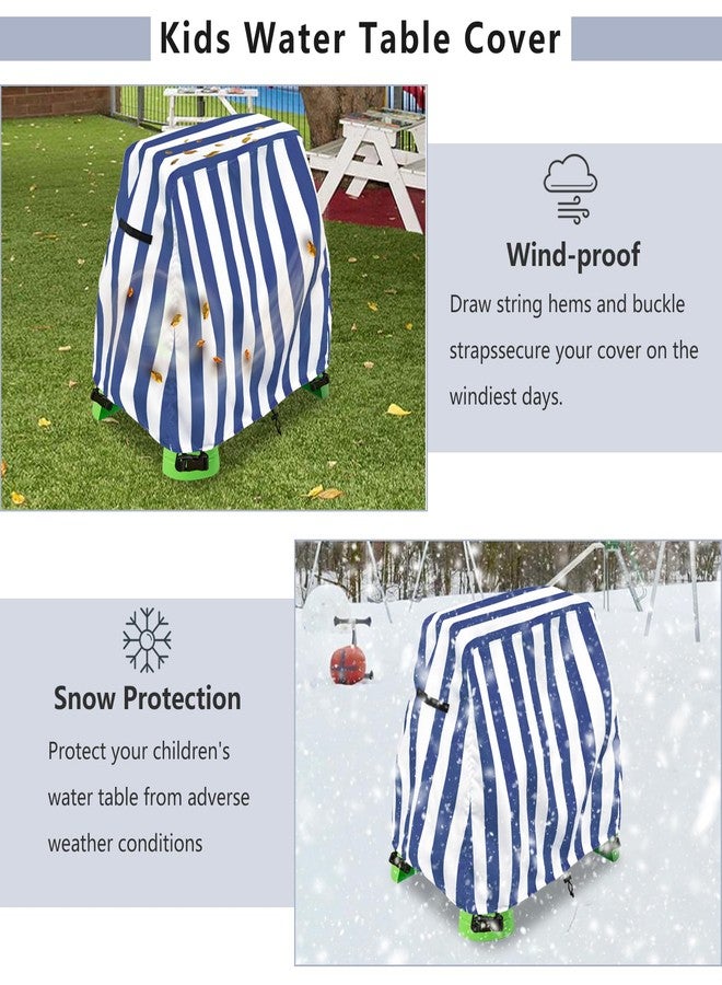 Aacabo Kids Water Table Cover Fit Step2 Rain Showers Splash Pond Water Table,Waterproof Dust Proof Anti-UV Outdoor Toys Cover-Cover only - Image 4