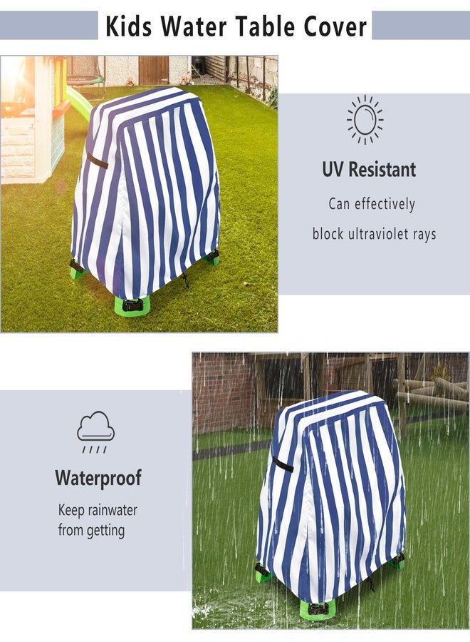Aacabo Kids Water Table Cover Fit Step2 Rain Showers Splash Pond Water Table,Waterproof Dust Proof Anti-UV Outdoor Toys Cover-Cover only - Image 5