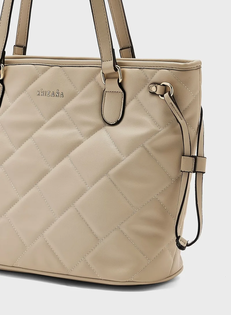 Khizana Quilted Tote Bag