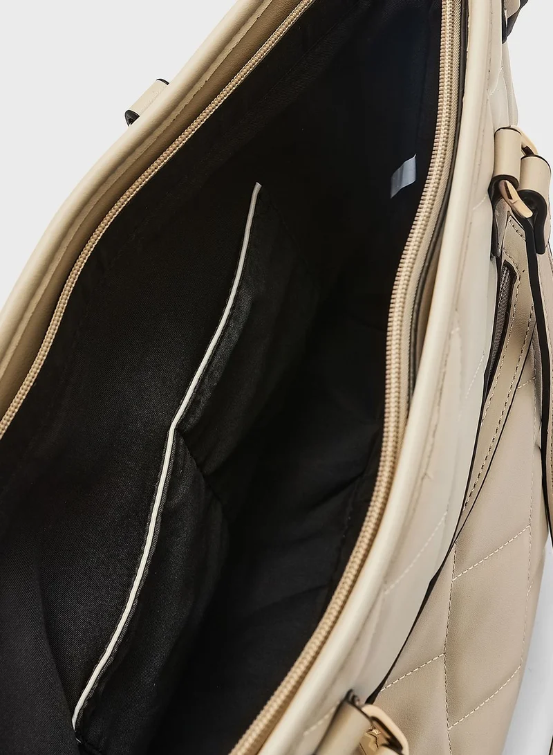 Khizana Quilted Tote Bag
