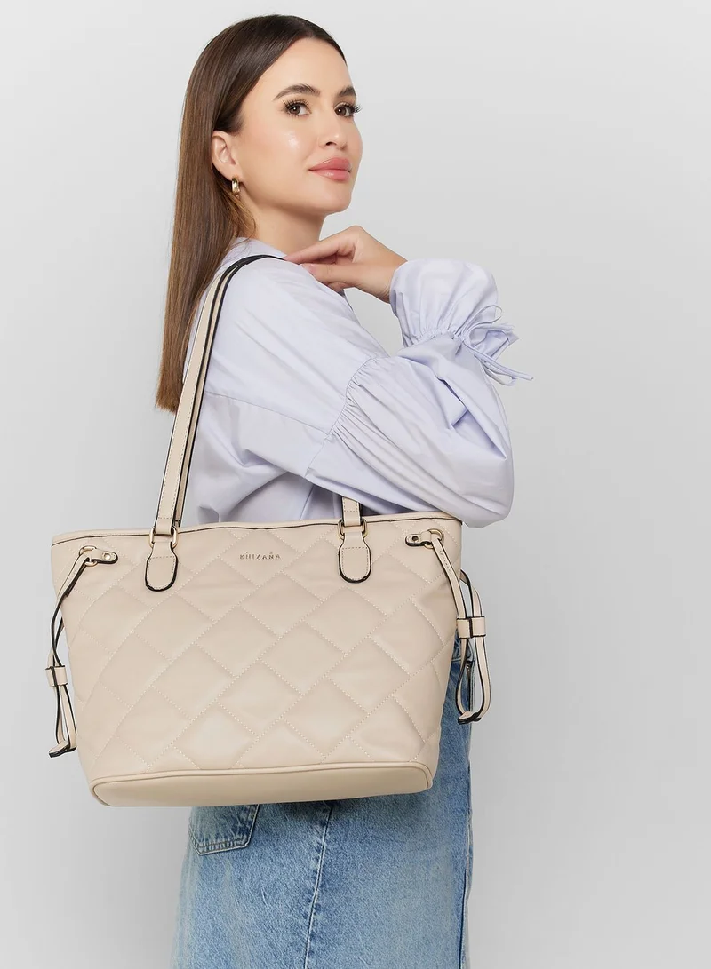 Khizana Quilted Tote Bag