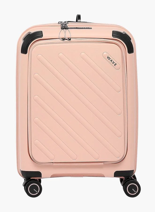 وايف Solid Hardcase Trolley Bag with Retractable Handle - 20 Inches Check-in Bag