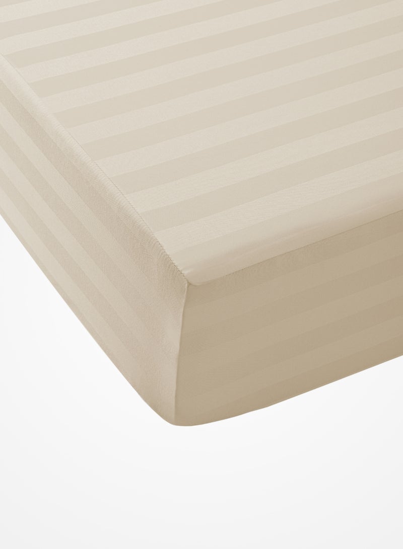 Microfiber Hotel Duvet Cover Sets, Fits 160 cm x 200 cm Size Bed, 4 Pcs Queen Size, Hotel Stripe Pattern