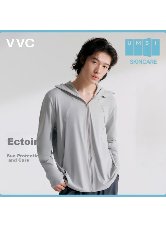 Vvc Uni Summer Lightweight Breathable Uv Protection Sun Jacket Moonlight Gray 2XL - Image 1