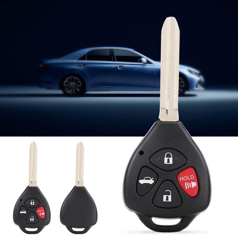Haofy Key Fob Shell Replacement 4 Buttons Remote Case Compatible with Precision Fit Easy Installation - Image 2