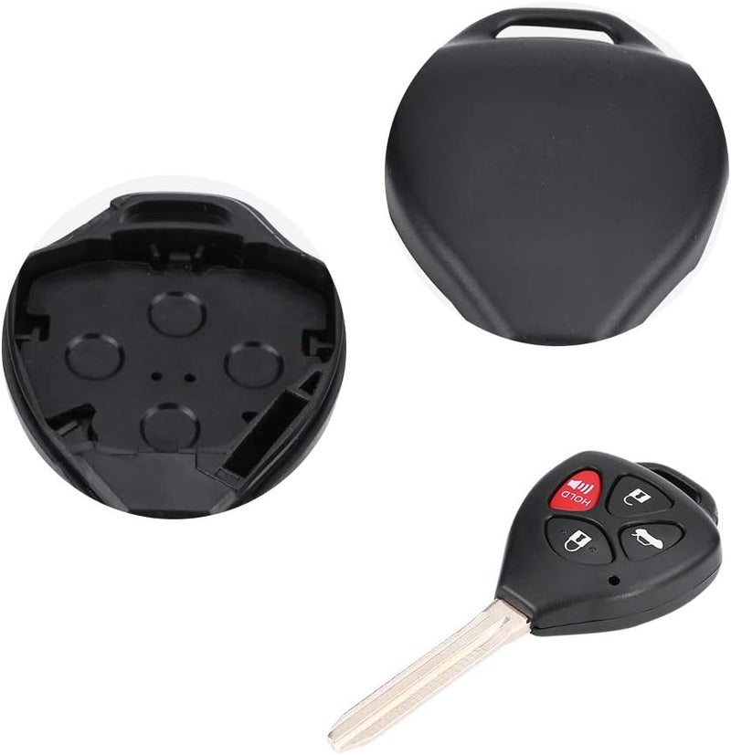 Haofy Key Fob Shell Replacement 4 Buttons Remote Case Compatible with Precision Fit Easy Installation - Image 4