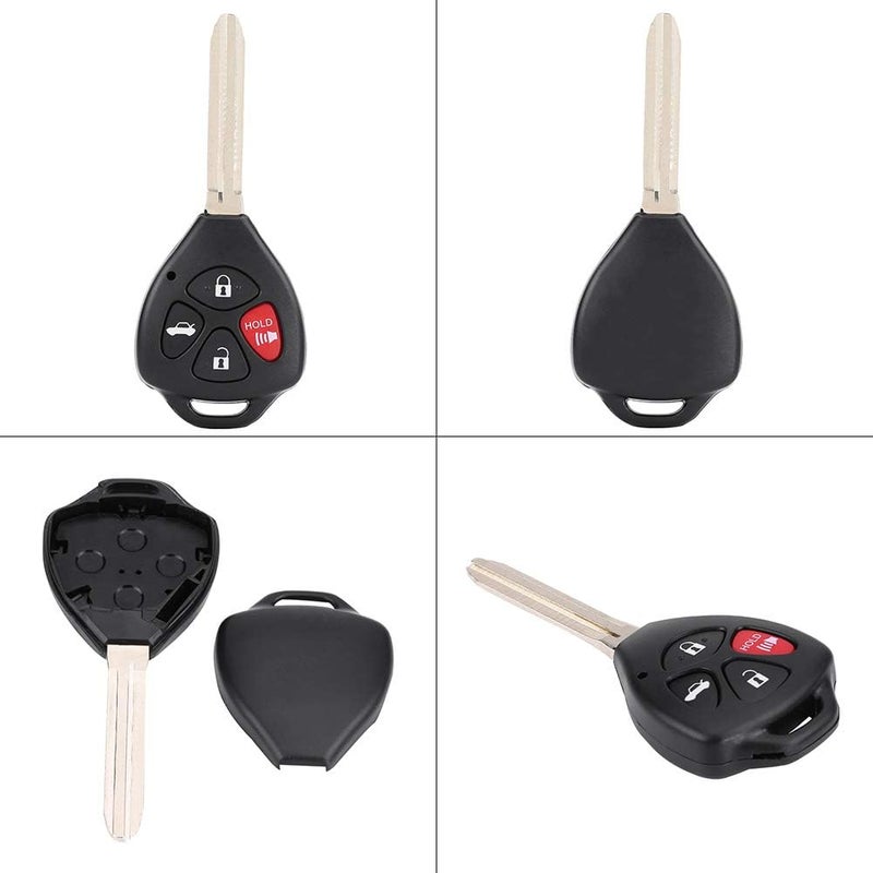 Haofy Key Fob Shell Replacement 4 Buttons Remote Case Compatible with Precision Fit Easy Installation - Image 5