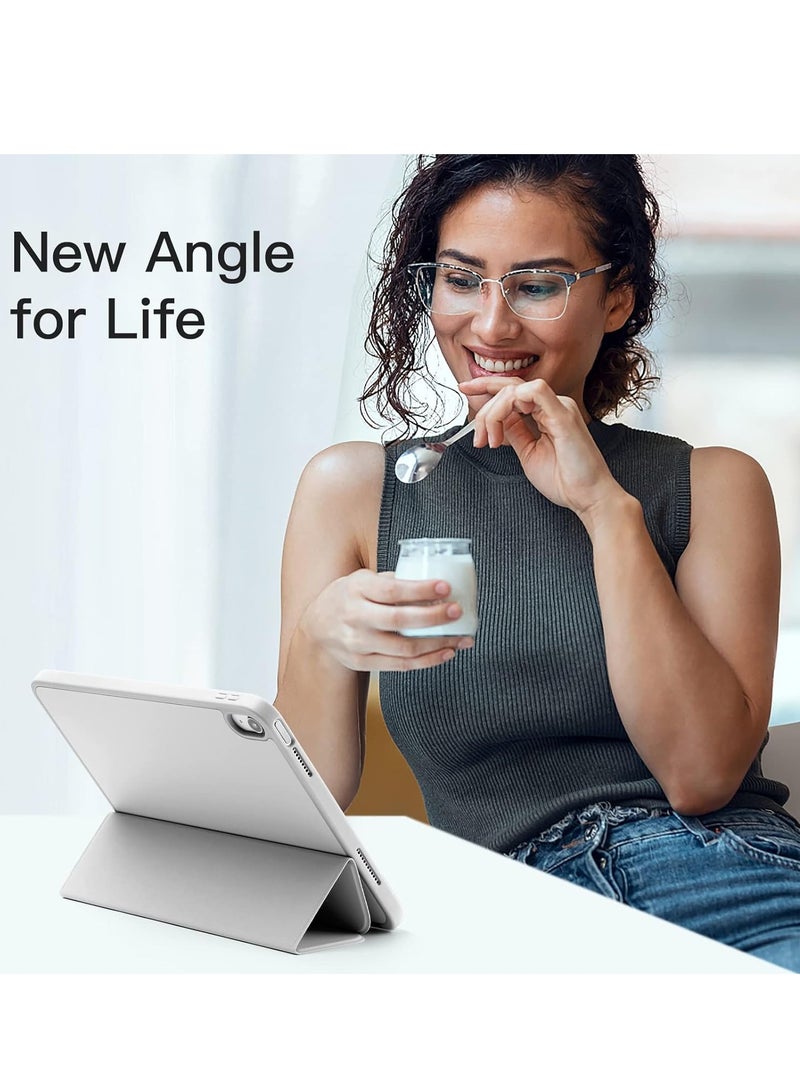 MIGOFAST iPad 10th Generation Case 2022 10.9 Inch with Pencil Holder Trifold Stand Smart Case with Soft TPU Back Auto Wake Sleep - Image 2