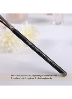 Energy Flat Eyeliner Eyebrow Concealer Brush Pro Flat Definer Firm Stiff Thin Synthetic Bristle Precision Lash Liner Brow Conceal For Defining Shaping Eyebrows With Gel Powder Cream Cake Makeup 212  - Image 4