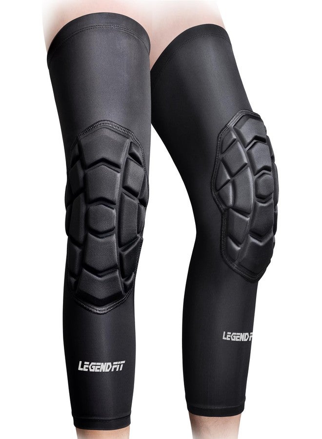 Legendfit Wrestling Long Knee Pads Compression Leg Sleeves - Image 1