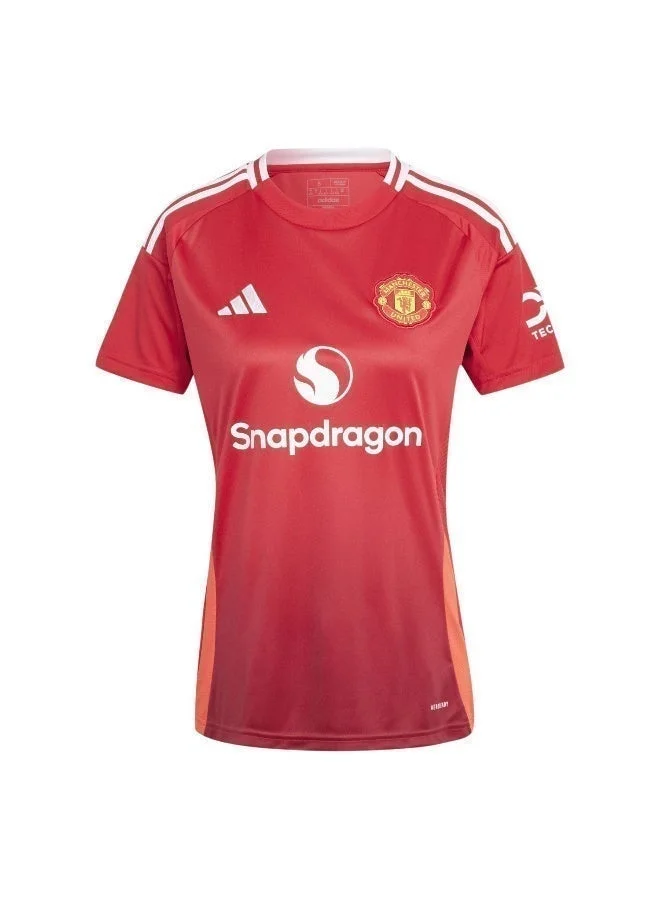 Adidas Mufc H Jsy W Red Football Jerseys For Women 2Xs