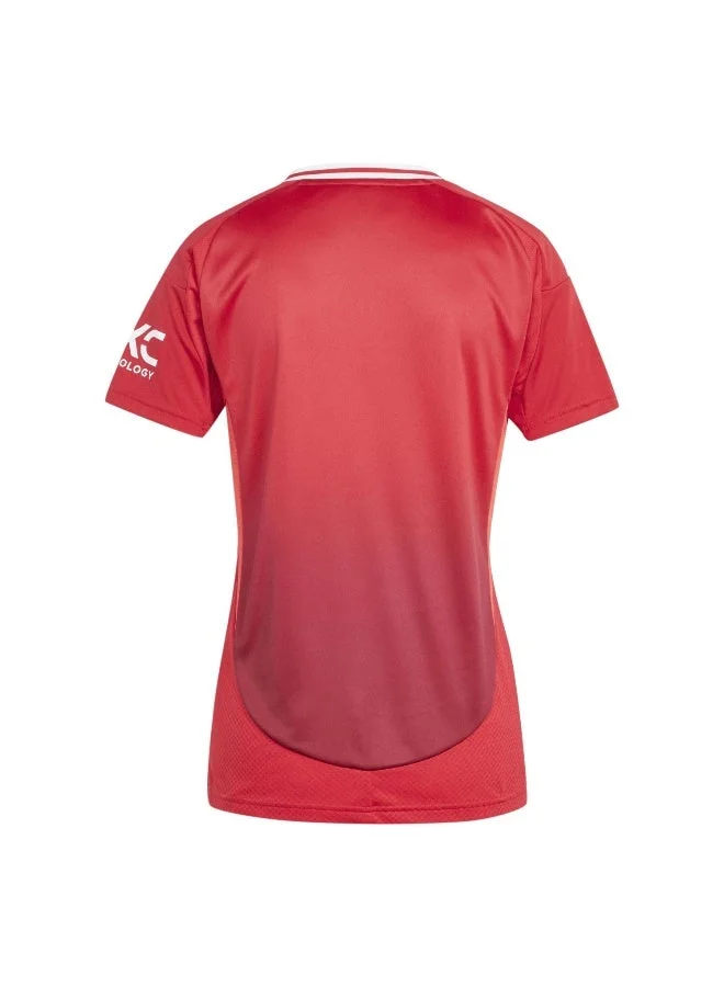Adidas  Mufc H Jsy W Red Football Jerseys For Women 2Xs for Women | Best Price UAE