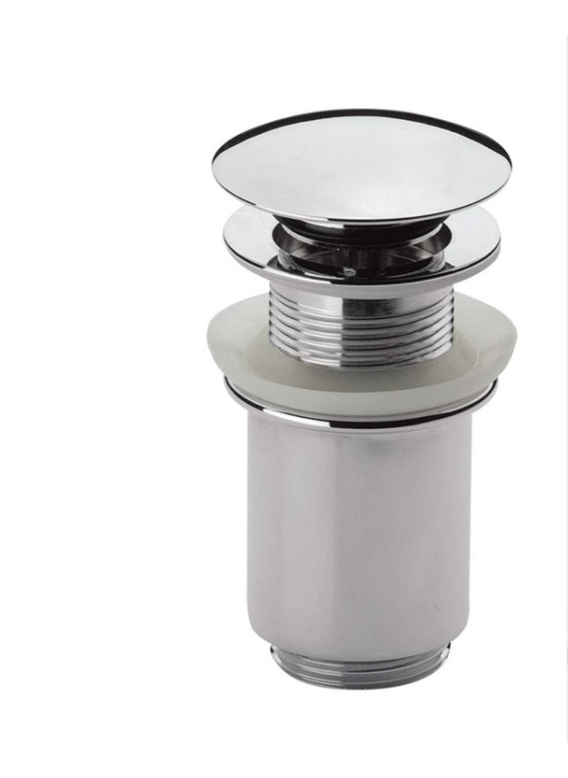 Daniel - Automatic pop-up waste 1”1/ 4 with Click clack system without overflow - Image 1