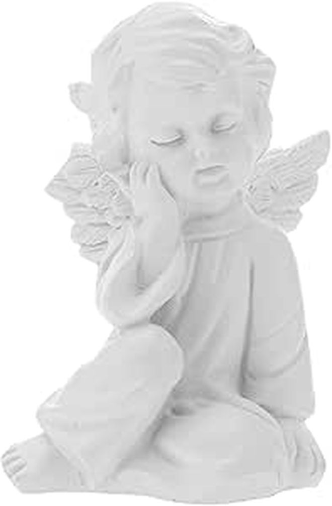 Balaco Angel Decor Statue Durable Angel Sculpture For Living Room Home Accents 4 72 Inch - Image 1