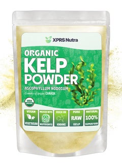 XPRS Nutra Organic Kelp Powder (Ascophyllum Nodosum) Seaweed Powder Rich In Iodine Immune Vitamins And Minerals Food Grade Sea Kelp Supplement Vegan Superfood For Skin Care (4 Oz)  - Image 1