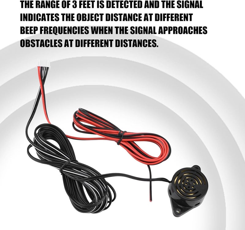 Electromagnetic Induction Reversing Alarm Parking Sensor for Car Truck RV - Image 2