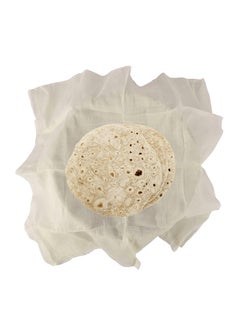 FOVERÓS FOVERS Foveros Pure Cotton Muslin Cloth Set of 6 Double Layered Soft Muslin Roti Cover for Casserole Tiffin Cheese Cloth 6 45 X 45 Cms  - Image 1