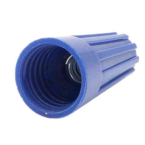 Maxxima Blue Electrical Wire Connector Screw Terminal - 1,000 Pack, Cone Shaped, UL Listed and ROHS Compliant, Ideal for Electrical Projects and Home Lighting Needs - Image 2