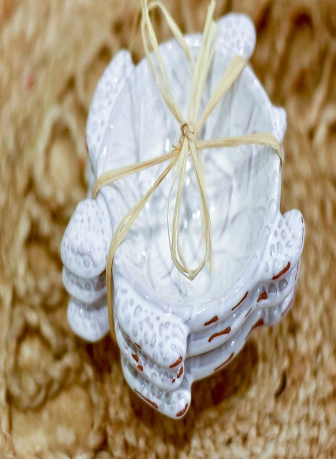 Mud Pie Turtle Shaped Ceramic Dip Bowls, Mini, Set of 3 - Image 2